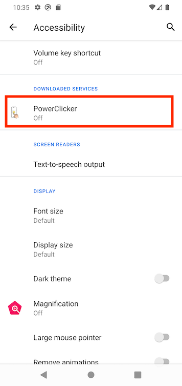 Image in a image block